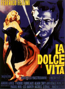 Cartel de 'La Dolce Vita' (1960)