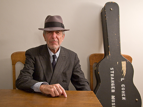 Leonard Cohen en Londres.
