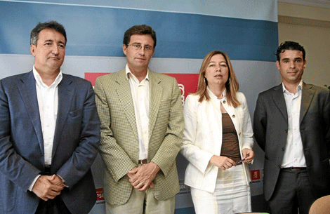 De izquierda a derecha, Juan Luis Mena, Rafael GarcaCruz, Susana Rado y Jos Bernal. | elmundo.es