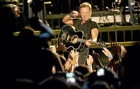 Bruce Springsteen el concierto de Benidorm. | Leslie Hevesi