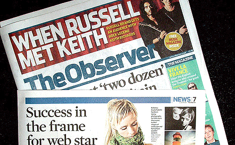 El dominical britnico, 'The Observer'.
