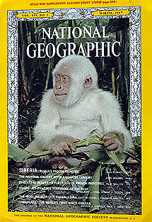 Portada de la revista National Geographic sobre el hallazgo de 'Copito de Nieve'.