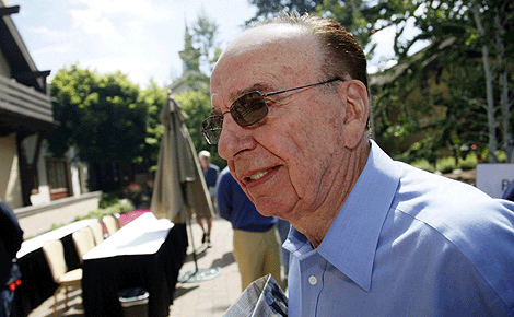 Rupert Murdoch durante la conferencia Sun Valley en Idaho. (Foto: Reuters)