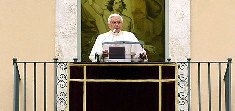 El Papa, Benedicto XVI, en un acto pblico. | EFE