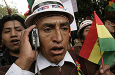 Indgena boliviano. | Reuters