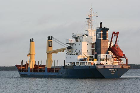 El carguero, en una imagen de diciembre. | AP/Pekka Laakso/Lehitukuva