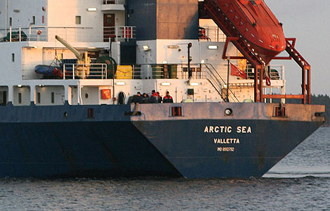 Imagen de archivo del buque 'Arctic Sea'. | AFP