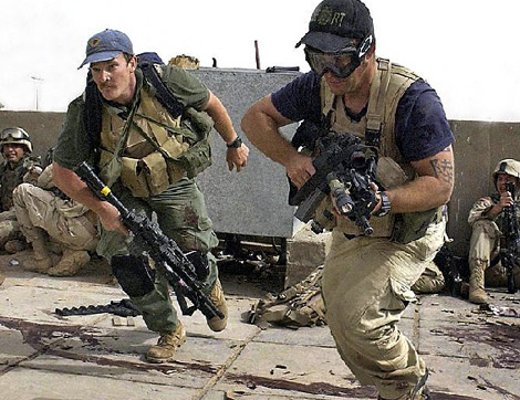 Miembros de Blackwater en Irak. | AP