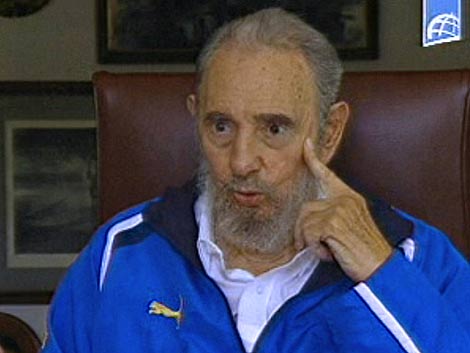 Fidel Castro, en un momento del vdeo. | AFP