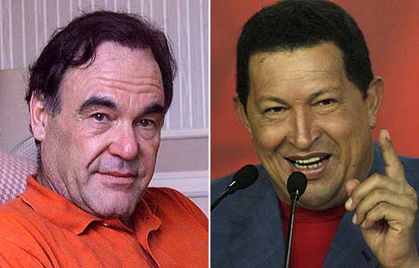 Oliver Stone y Hugo Chvez. | (Fotos: EL MUNDO | Reuters)