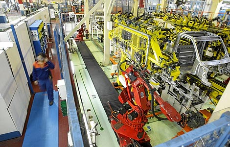 Interior de las instalaciones de Iveco en Valladolid. | Carlos Espeso