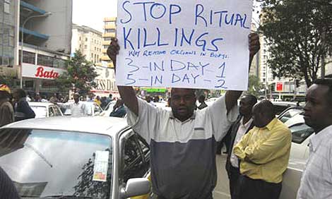 Un taxista de Nairobi pide que finalicen los asesinatos. | capitalfm.co.ke