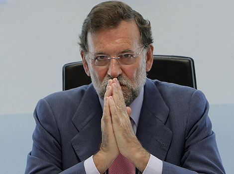 El presidente del PP, Mariano Rajoy. | Efe