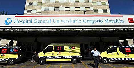 Fachada principal del Hospital General Universitario Gregorio Maran.| D. Otxoa
