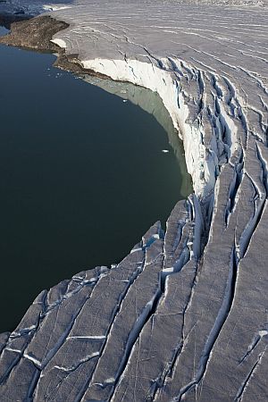 Glaciar Helheim, en Groenlandia. | Efe.