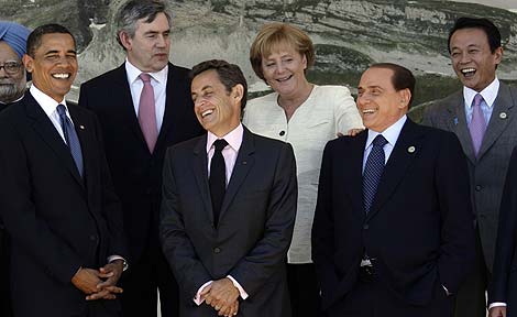 Sarkozy, en la pasado cumbre del G8. | Reuters