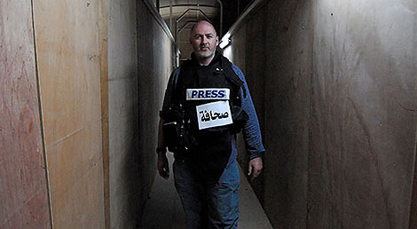 Stephen Farrell, en una imagen tomada en Irak en 2007. | Reuters