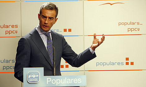 El secretario general del PP valenciano, Ricardo Costa. | Jos Cullar