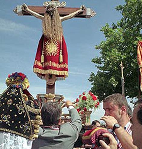 Imagen de archivo de la romera del Cristo del Caloco. | Rosa Blanco