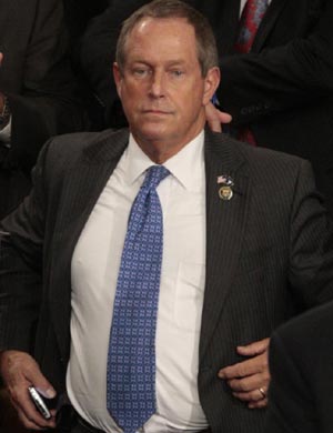 Joe Wilson en el Capitolio de Washington.| AP