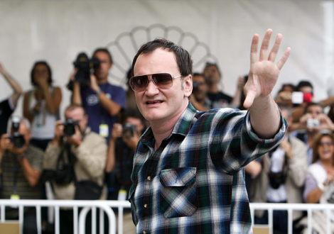 El director Quentin Tarantino a su llegada al Festival de Cine de San Sebastin. | Justy Garca