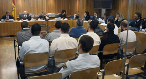 Imagen del juicio que se celebra en la Audiencia Nacional. | Efe