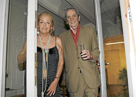 Beatriz de Moura, junto a Antonio Lpez Lamadrid. | Santi Cogolludo