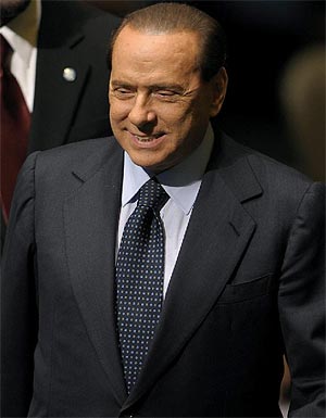 El Primer Ministro italiano, Silvio Berlusconi. | J. Lane