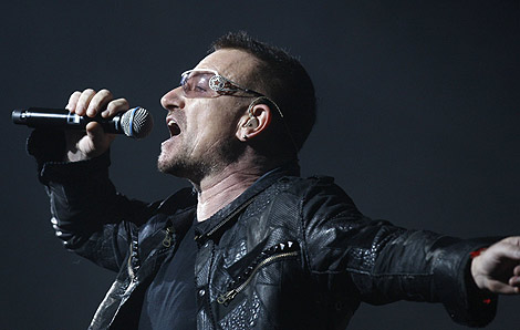 Bono, lder del grupo britnico U2. | Reuters