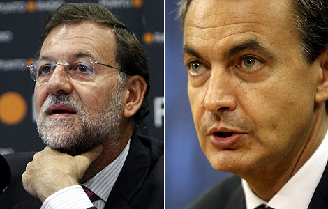 Mariano Rajoy y Jos Luis Rodrguez Zapatero. | EFE/AP