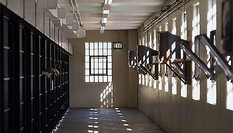El 'corredor de la muerte' de la penitenciaria de Angola, en Lusiana.