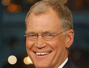 El presentador David Letterman.