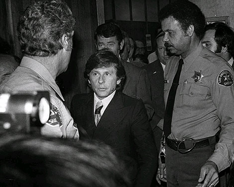 Roman Polanski, en 1977, tras la sentencia en el tribuna de Santa Mnica por violacin. | Reuters