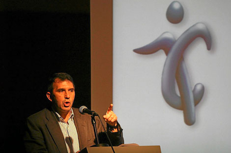 José Domingo, durante la presentación de Iniviativa Ciudadana | C. Maury