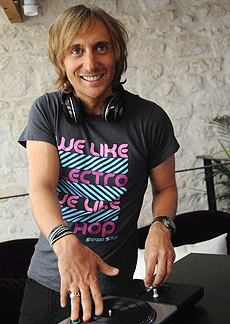 El dj francs, David Guetta