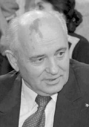 Mijail Gorbachov, en los años 90.