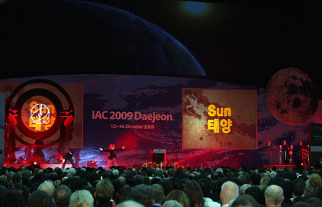 Ceremonia de inauguracin del Congreso Internacional de Astronutica. | Efe