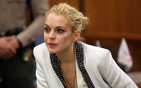 Lohan, en 2007, cuando fue condenada por la juez. | AP