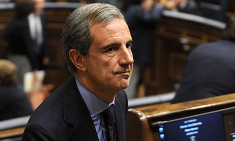 El diputado del PP Juan Costa, en el Congreso. | Bernardo Daz.