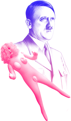 La muñeca hinchable de Hitler
