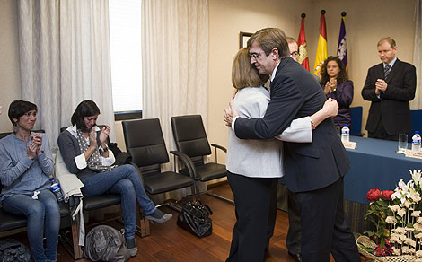 El presidente de las Islas Baleares entrega a la familia a ttulo pstumo la Medalla de Oro de la Comunidad. | Ical