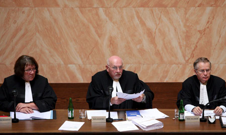 Jueces del Tribunal Constitucional de la Repblica Checa en Brno. | Efe