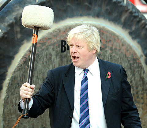 Boris Johnson, durante la celebracin del ao nuevo chino. | Afp