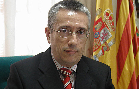 Alejandro Ponsoda, durante su etapa como alcalde de Polop. | Efe