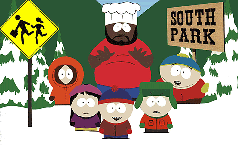 Los protagonistas de la serie 'South Park'.