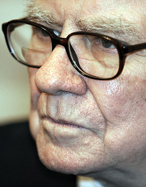 Warren Buffet. | Afp