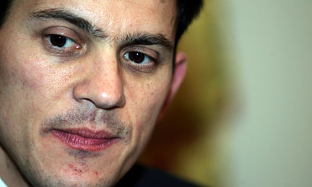 El ministro de Exteriores del Reino Unido, David Miliband. | AFP