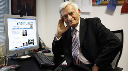 El presidente del Parlamento Europeo, Jerzy Buzek. | El Mundo
