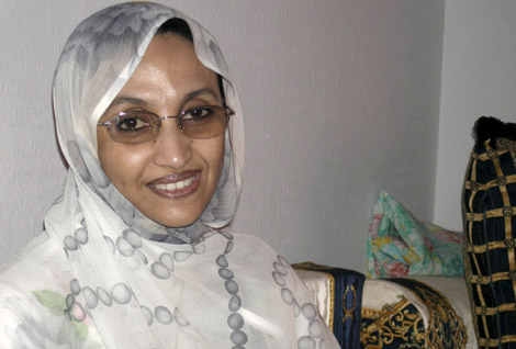 La activista saharaui Aminetou Haidar. | Foto: Efe