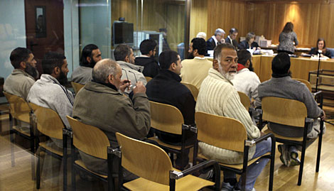 Juicio en la Audiencia Nacional a los 11 islamistas. | Efe